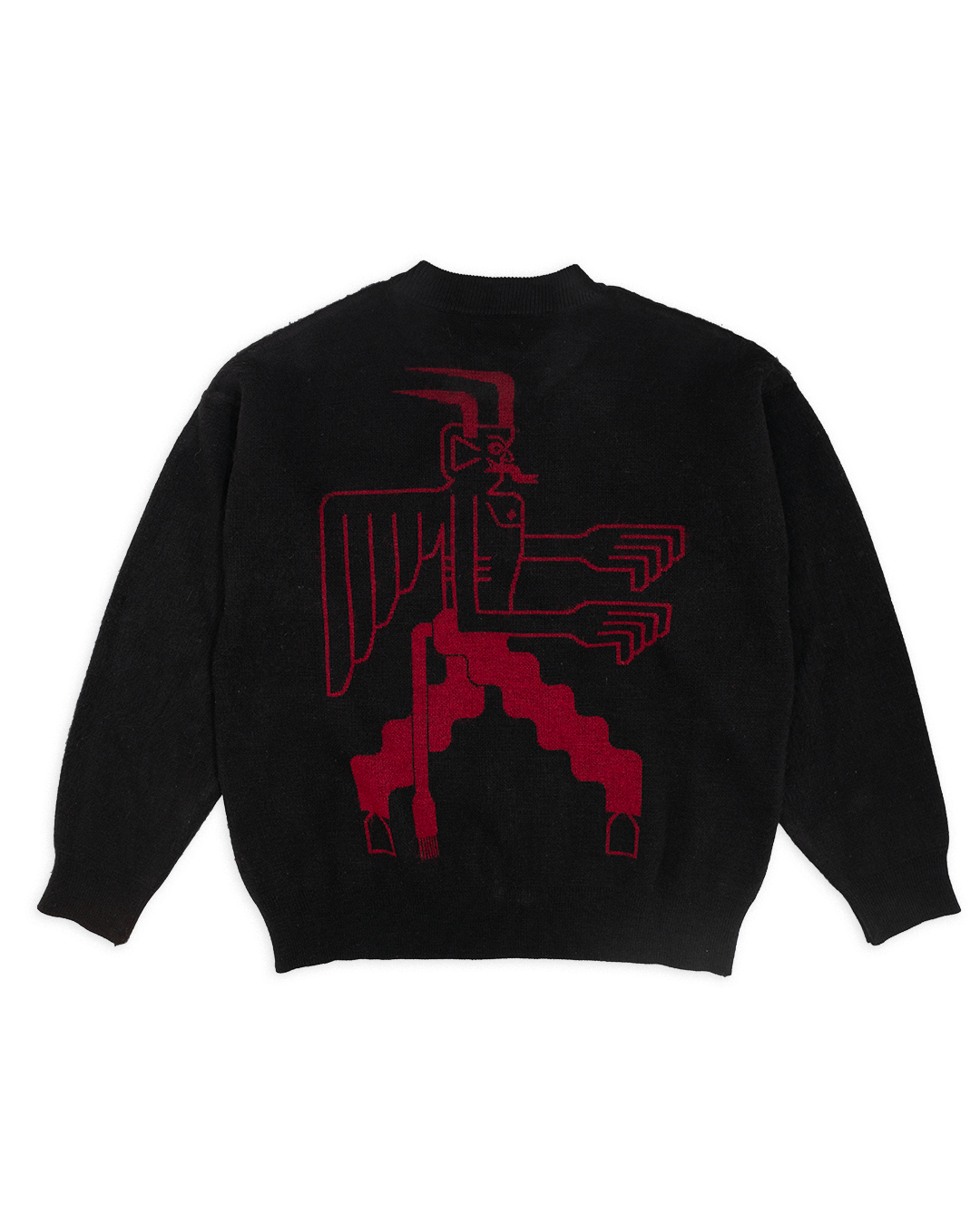 Geometric Devil Sweater