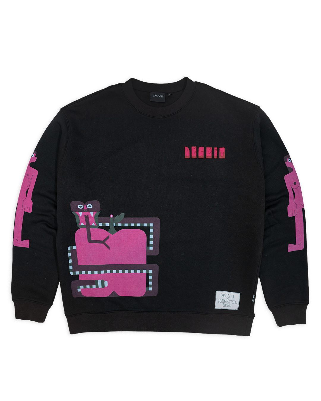 Geometric Appel Crewneck