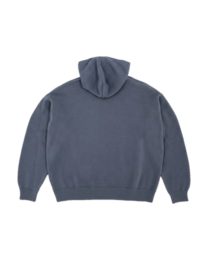 Maglione Cappuccio Oversize Fit "Don't Lie" - Polvere, vista retro