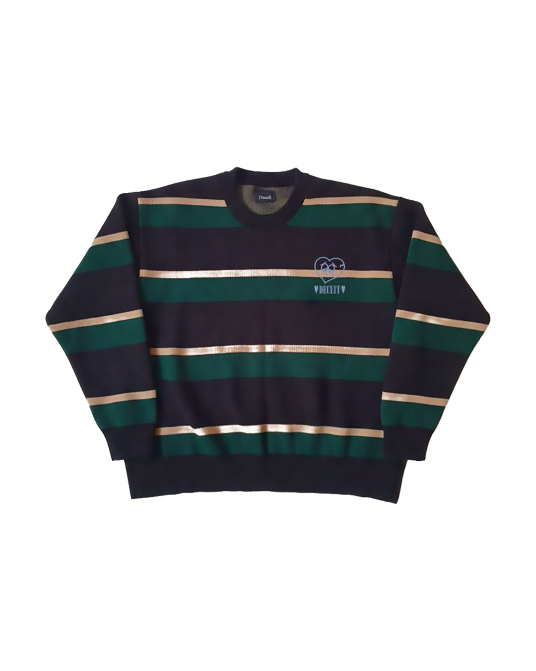 Maglione Oversize Fit "Melancholy" - Multi, vista frontale
