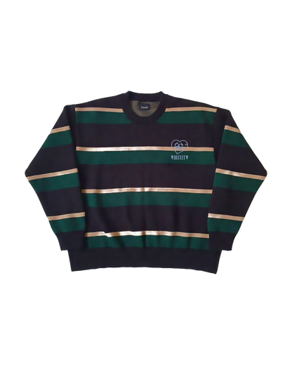 Maglione Oversize Fit "Melancholy" - Multi, vista frontale
