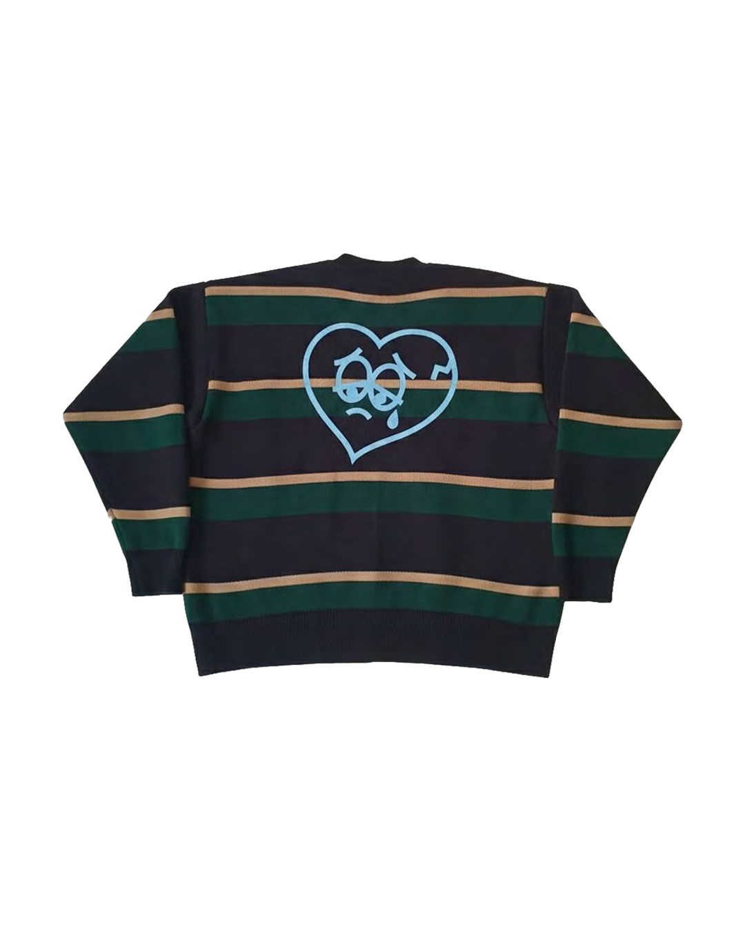 Maglione Oversize Fit "Melancholy" - Multi, vista retro