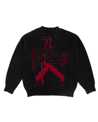 Geometric Devil Sweater