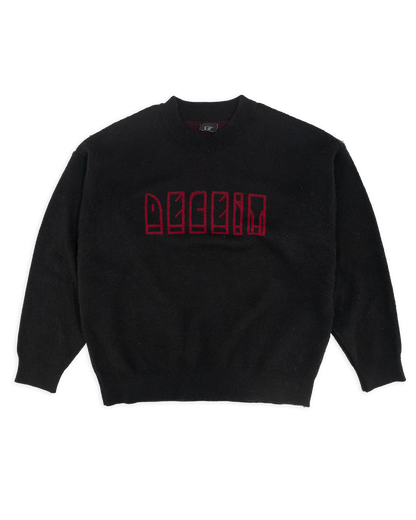 Geometric Devil Sweater