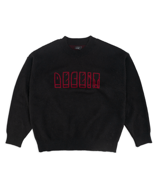Geometric Devil Sweater