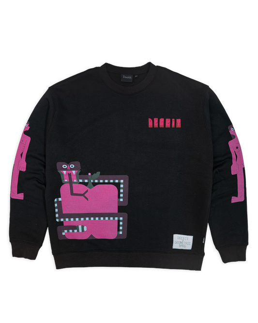 Geometric Appel Crewneck