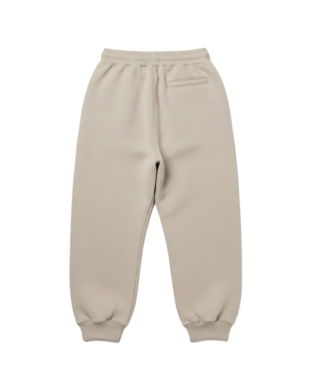Pantalone Tuta Baggy Fit "Don't Lie" - Tortora, vista retro