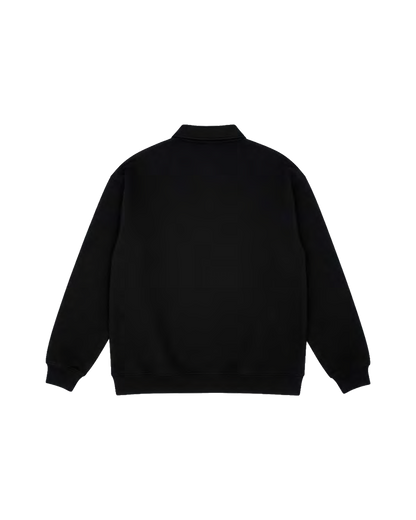 Polo Regular Fit "Deceit Basic" - Nero, vista retro