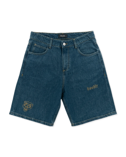 I Don't Care Denim Short