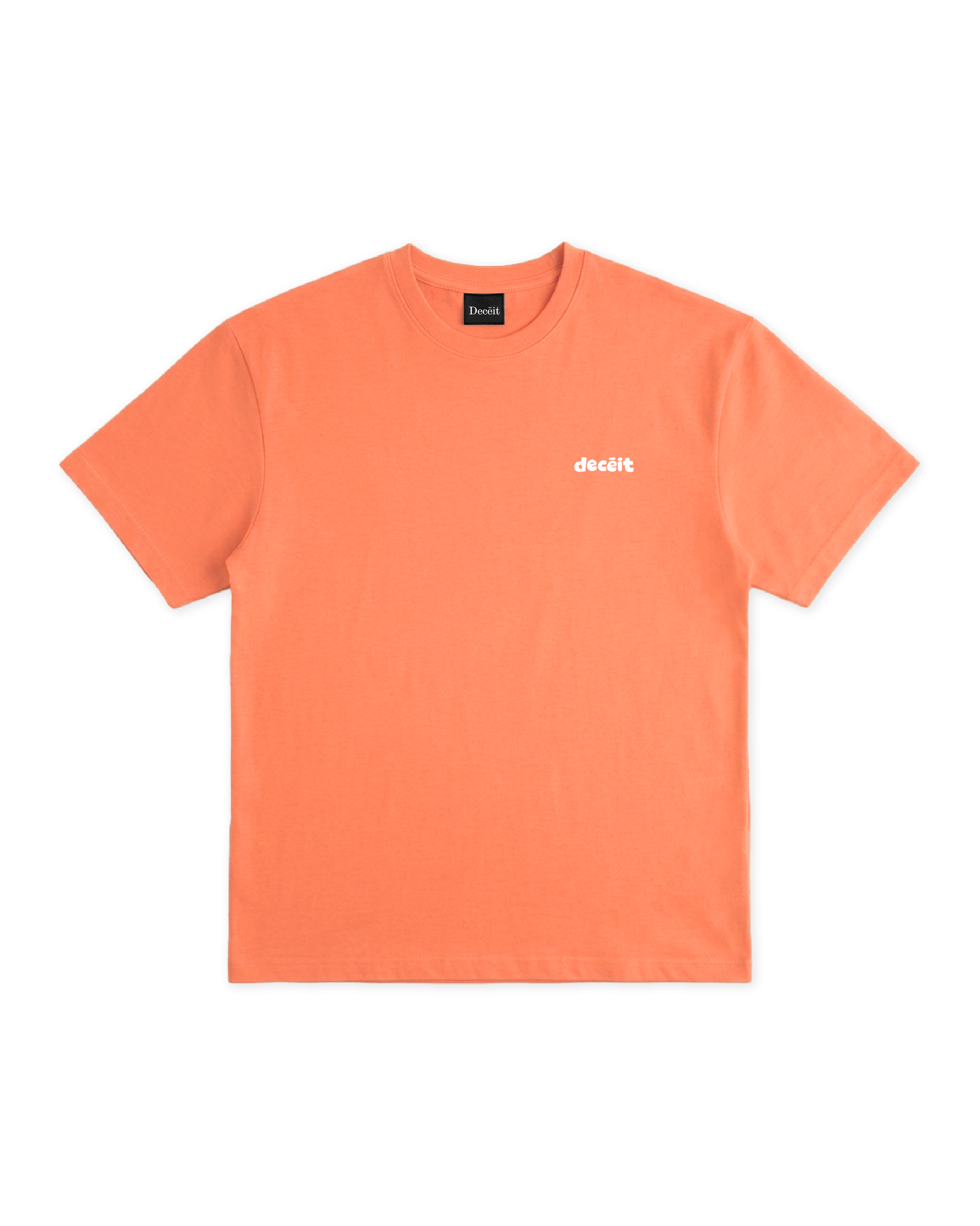 T-Shirt Regular Fit Salmone "Primitive", vista frontale