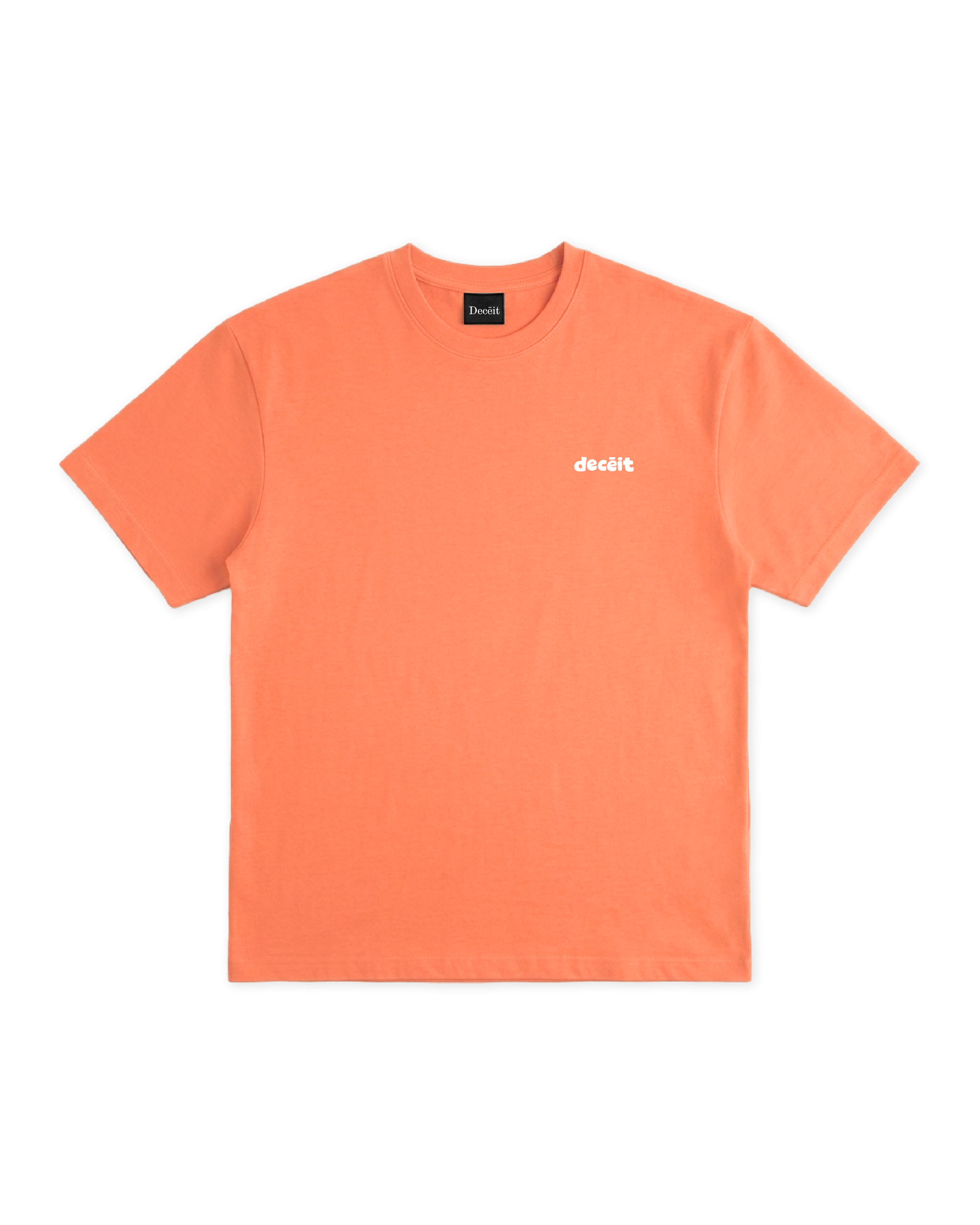 T-Shirt Regular Fit Salmone "Primitive", vista frontale