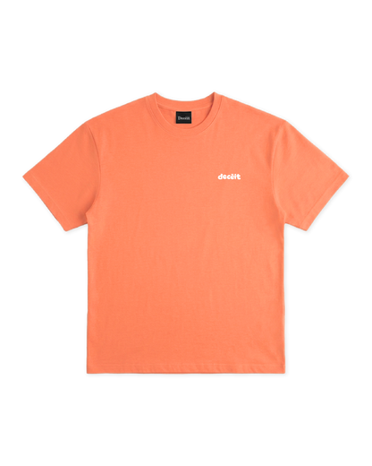 T-Shirt Regular Fit Salmone "Primitive", vista frontale